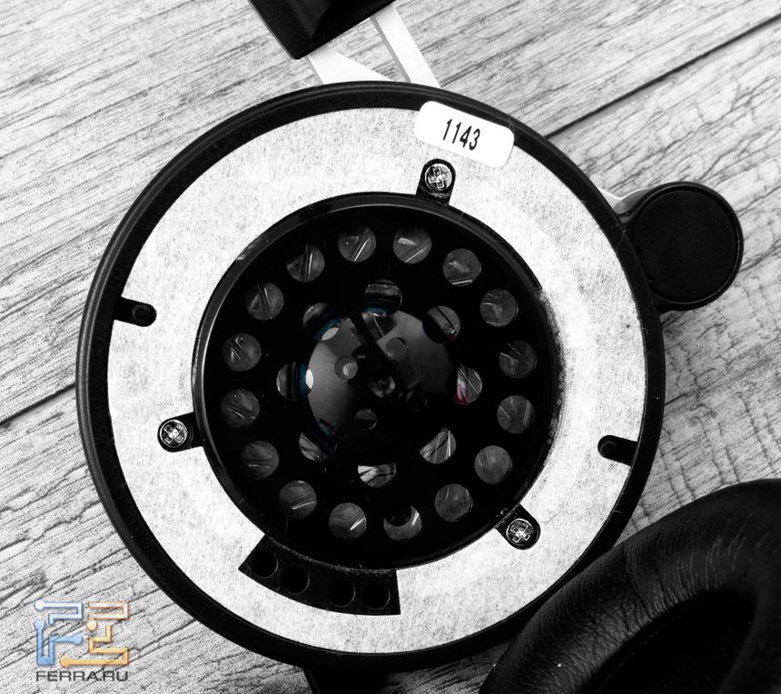 Так выглядит сам звуковой излучатель в Audio-Technica ATH-ES88