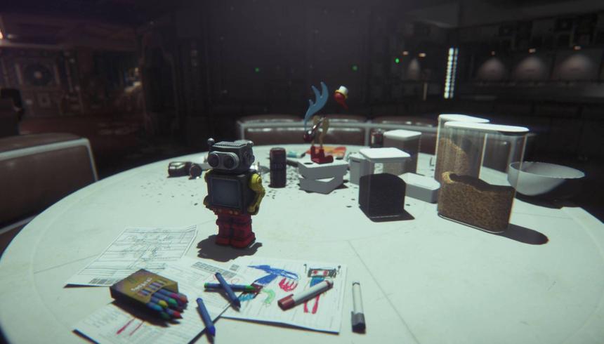 Великолепные, угнетающие интерьеры передают атмосферу одиночества, уныния, тщетности нашей миссии