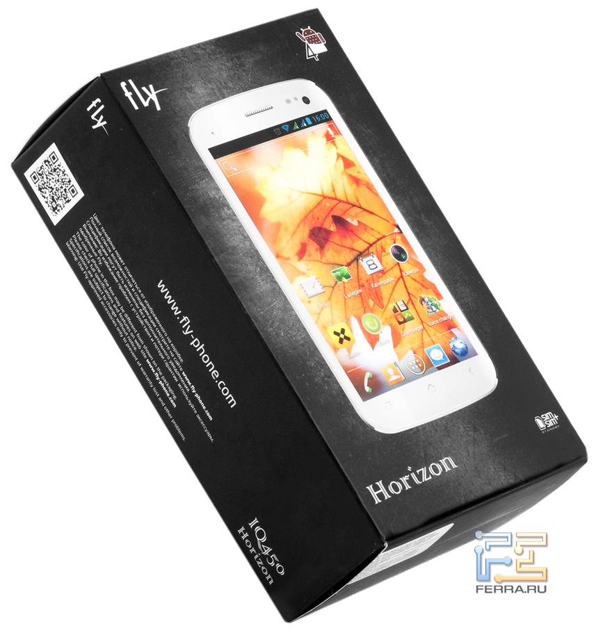 Коробка Fly IQ450 Horizon