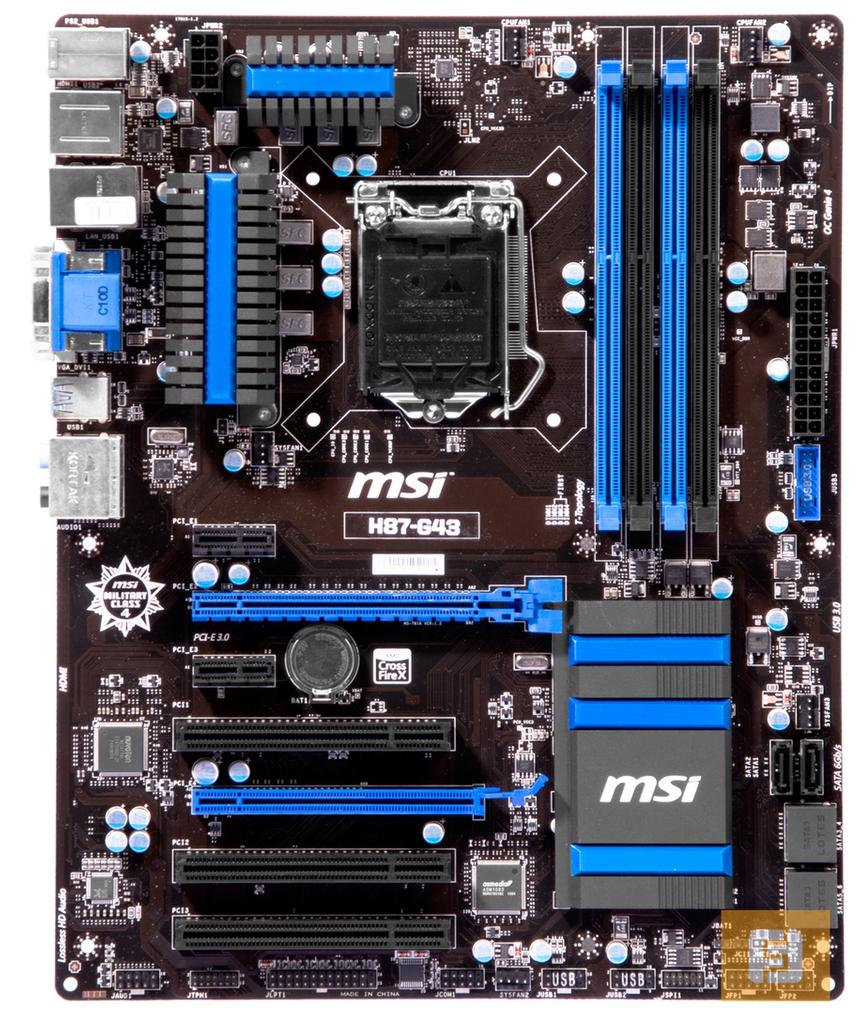 Внешний вид MSI H87-G43