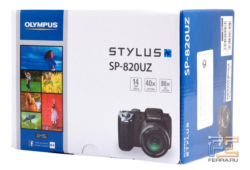 Упаковка Olympus Stylus SP-820UZ