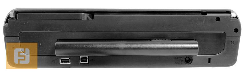 HP OfficeJet 150 Mobile All-In-One: Вид сзади