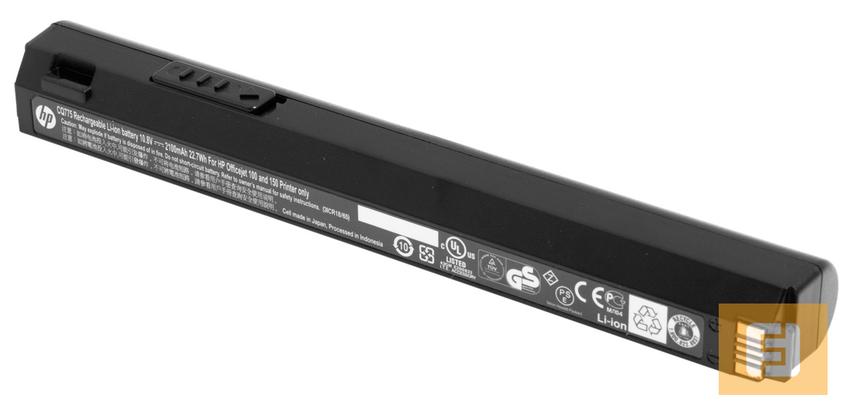 Батарея HP OfficeJet 150 Mobile All-In-One на вид совсем небольшая
