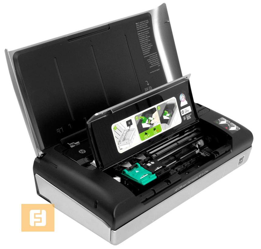 Заменить картриджи HP OfficeJet 150 Mobile All-In-One очень легко