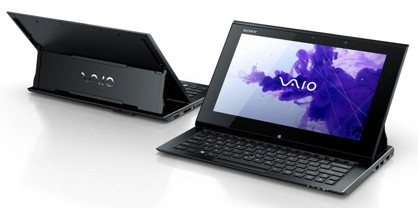Sony VAIO Duo 11, вид спереди и сзади
