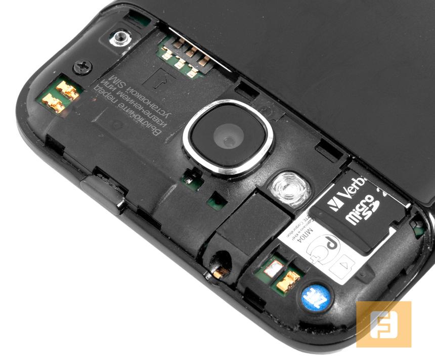 Отсек для карточек у ZTE Grand Era