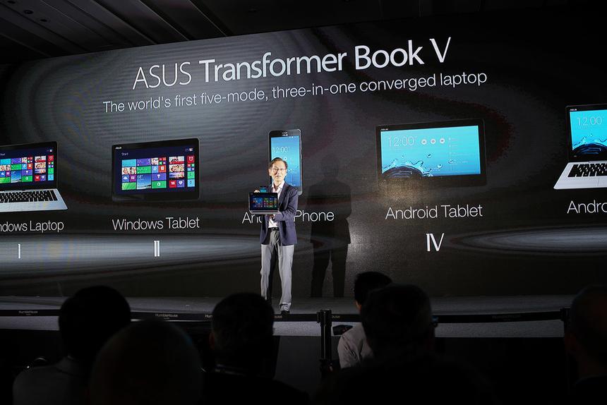 ASUS Transformer Book V на официальной презентации