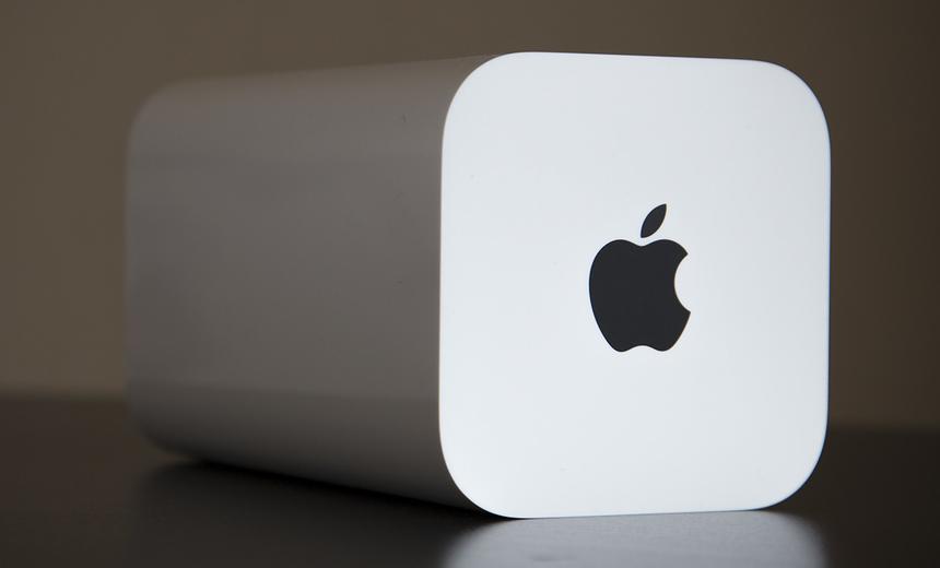 Верхний торец корпуса AirPort Time Capsule
