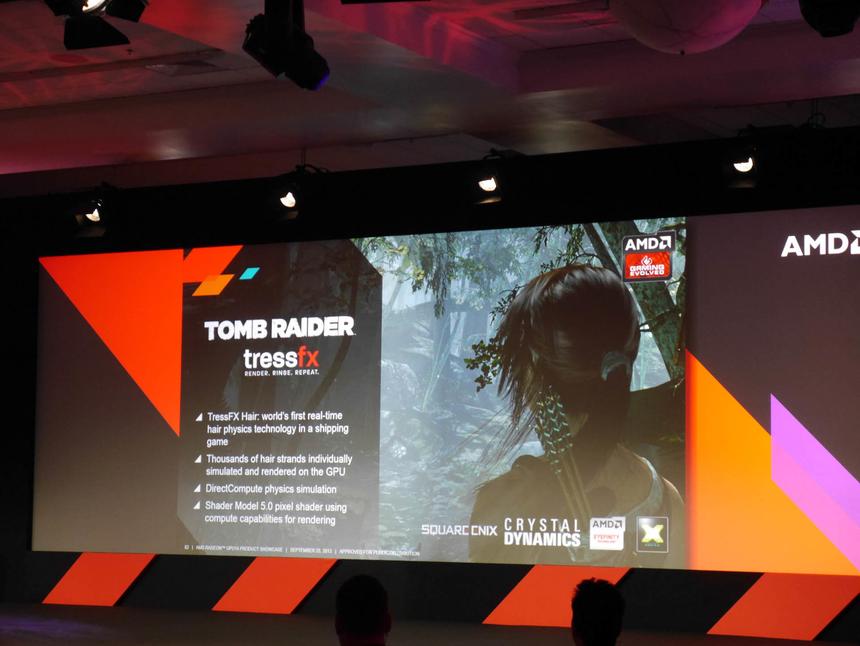 Лара Крофт и tressfx