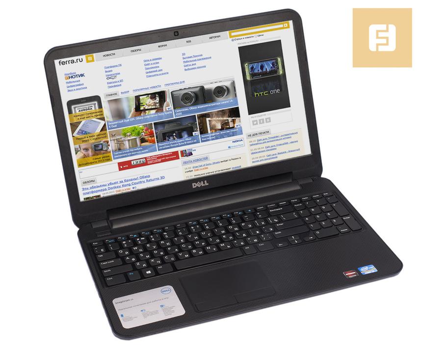 Открытый Dell Inspiron 3521