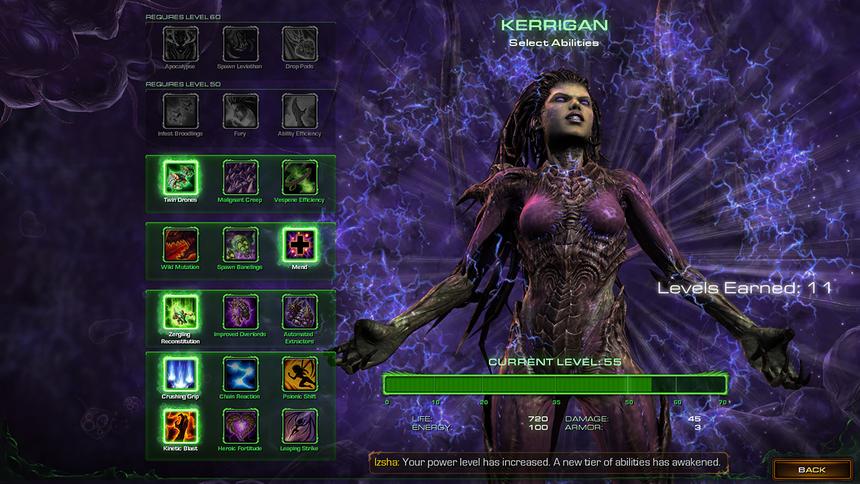 Сара бурно реагирует на каждую порцию опыта