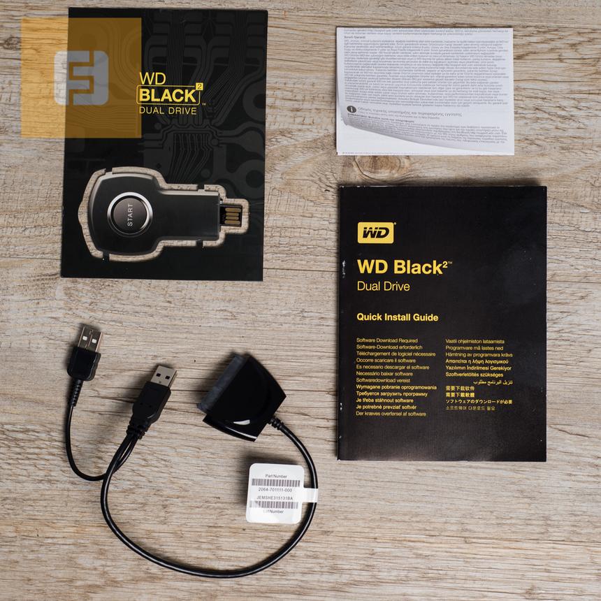 Комплектация WD Black2