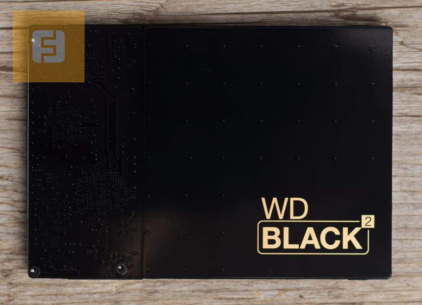 WD Black2, вид сверху