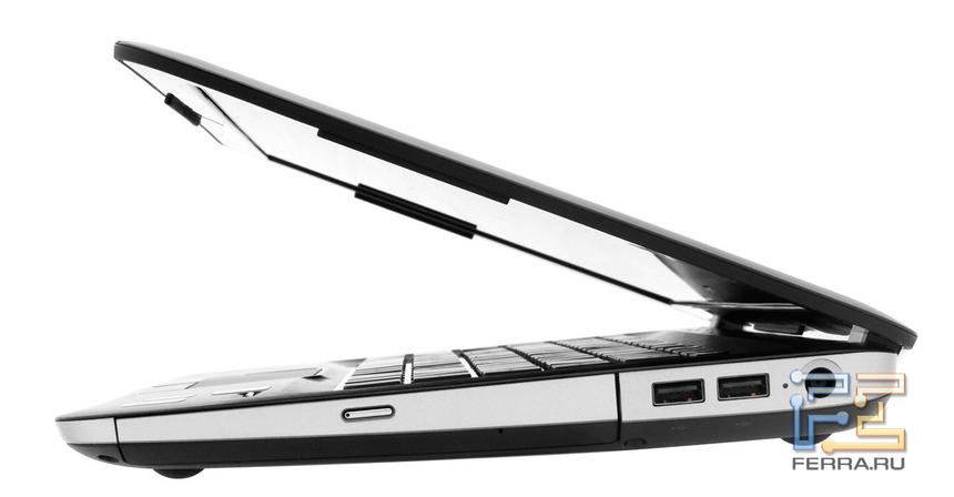 HP Pavilion dm4-2102er. Вид сбоку