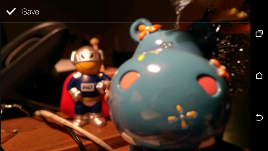 Функция U Focus, фокусировка на среднем плане