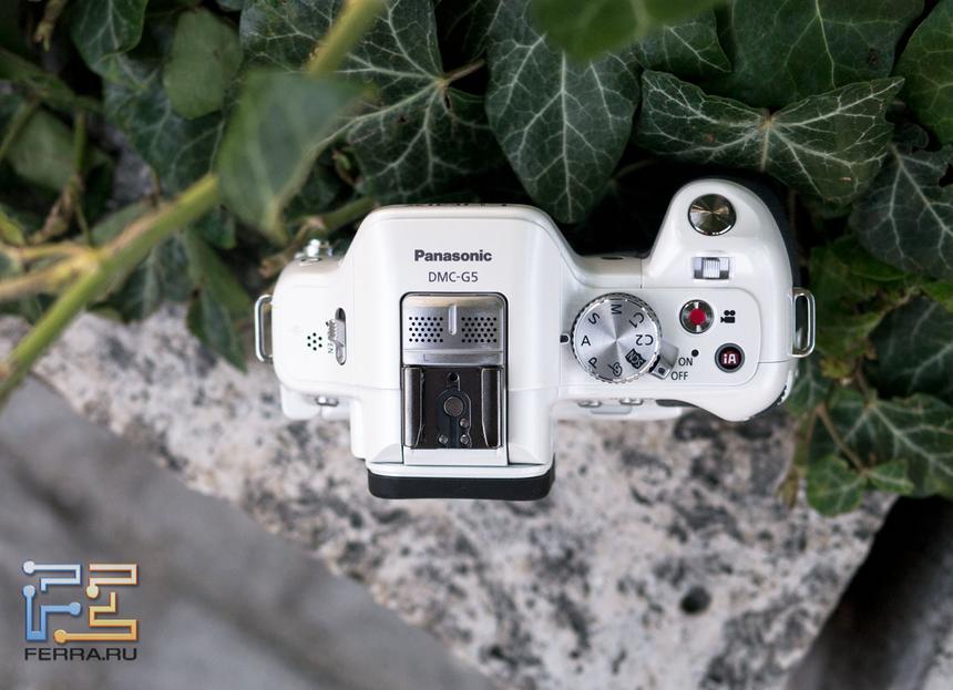 Пристальный взгляд на верхнюю панель Lumix G5