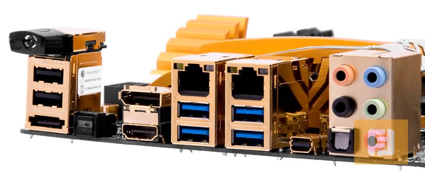 I/O-панель ECS Z87H3-AX GOLDEN