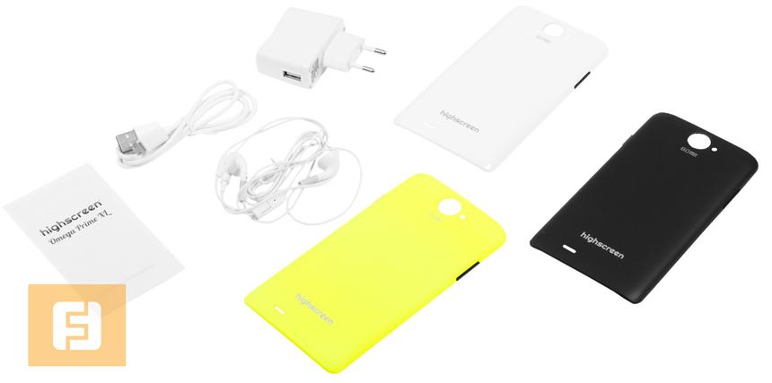 Комплектация Highscreen Omega Prime XL