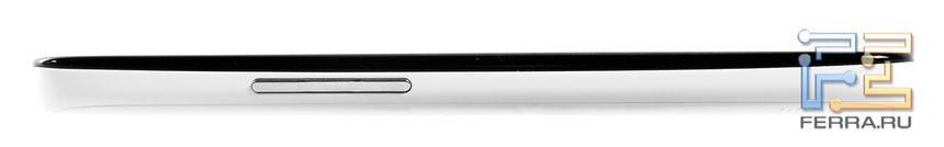 Левая грань Sharp Aquos Phone SH930W