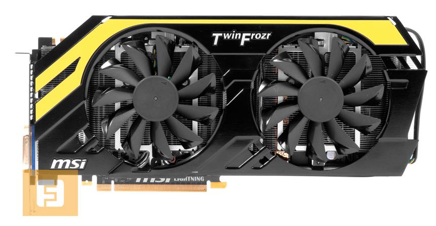 Лицевая сторона MSI GeForce GTX 770 Lightning
