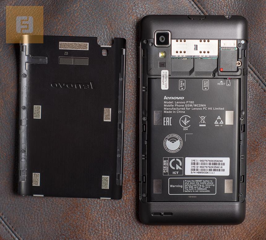 Lenovo P780 в разборе