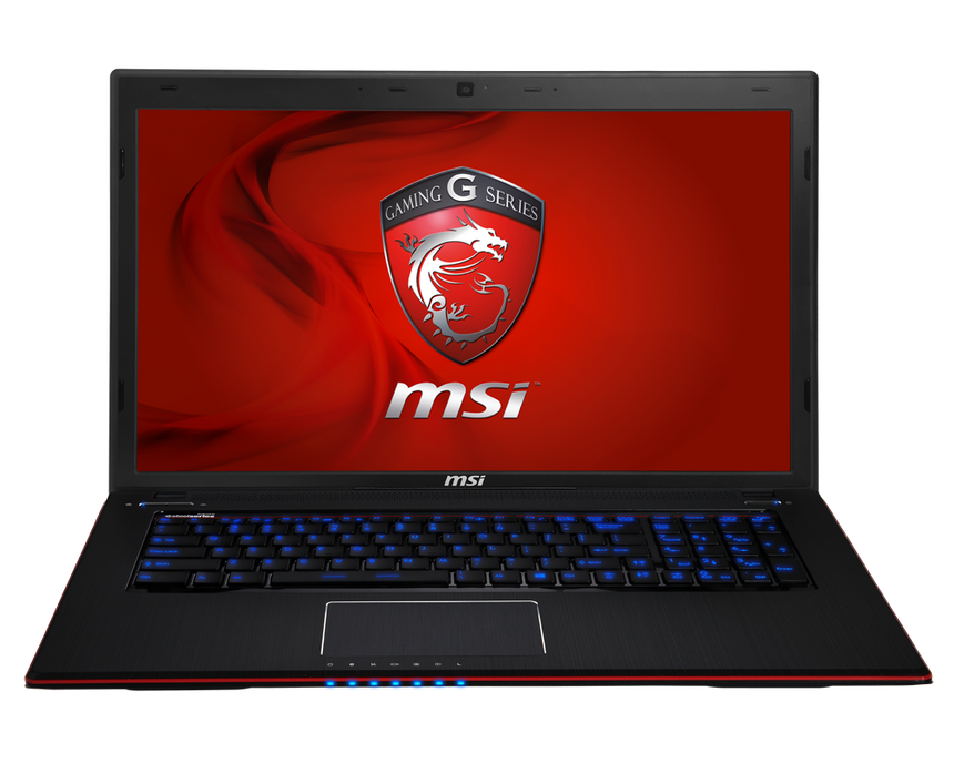 MSI GE70 2OD — та же конфигурация, синяя подсветка клавиатуры, выше стоимость