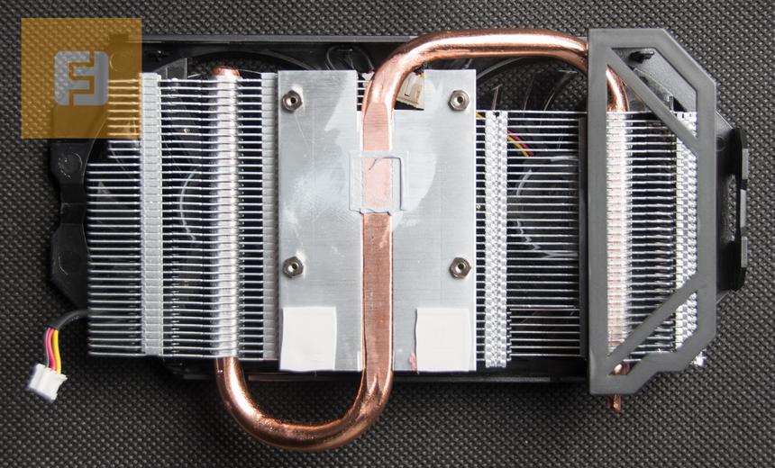 Система охлаждения видеокарты Gigabyte GeForce GTX 750 Ti