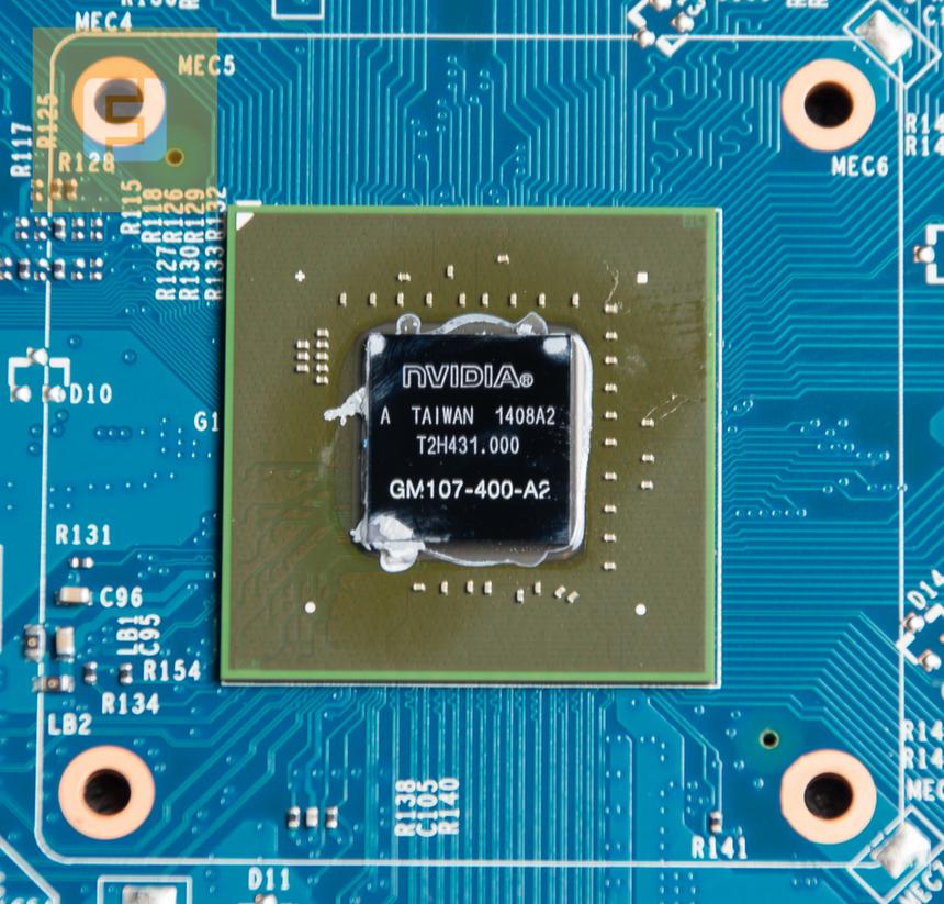 Графический чип видеокарты Gigabyte GeForce GTX 750 Ti