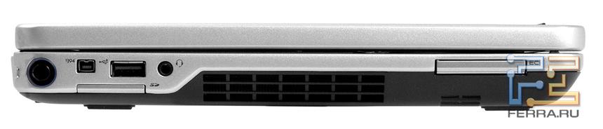 Левая грань Dell latitude XT3