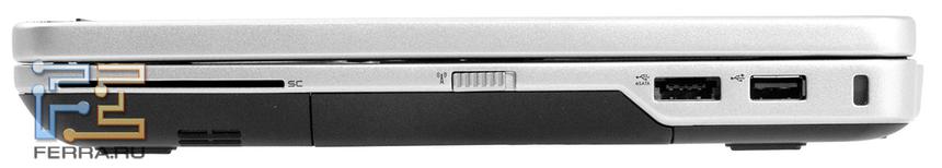 Правая грань Dell Latitude XT3