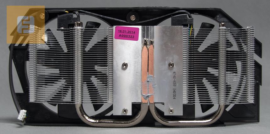 Система охлаждения видеокарты MSI GeForce GTX 750 Ti TWIN FROZR