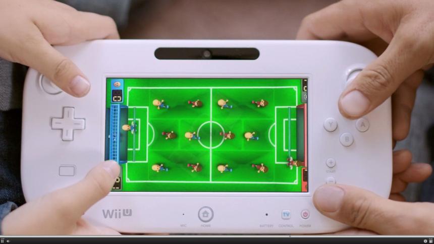 Игра вдвоем на одном контроллере — в интерактивный «настольный футбол»