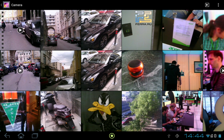 Галерея на Acer Iconia Tab A701
