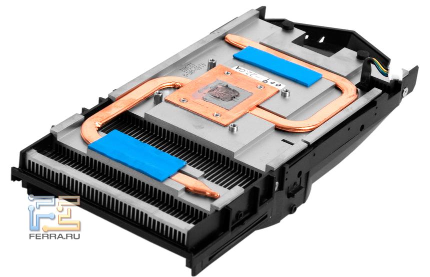 Демонтированная СО видеокарты MSI GTX 650 Power Edition