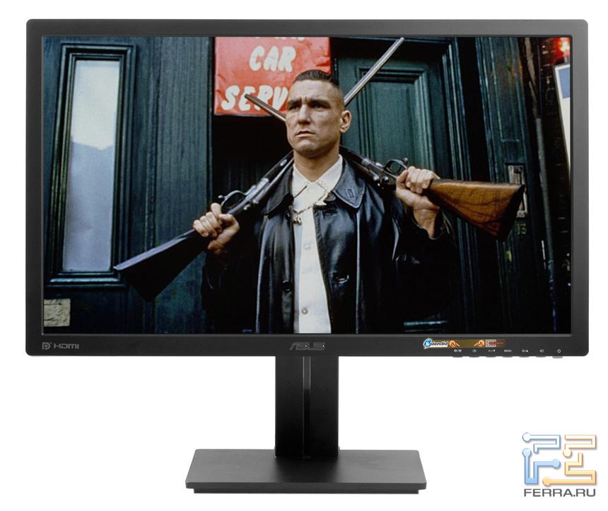 Монитор ASUS PB278Q, вид спереди