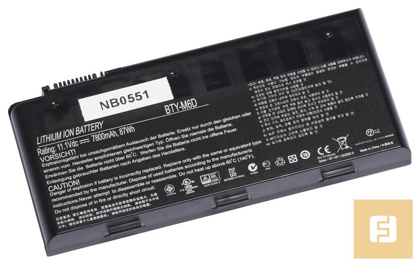 Аккумулятор MSI GX70 3BE-028RU