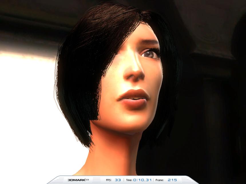 Девушка из сцены Troll’s Lair в 3DMark 03