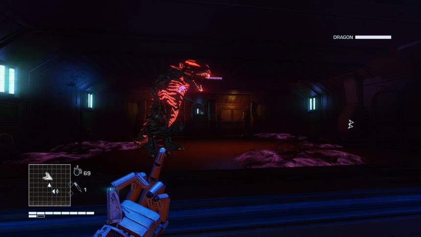 Перед драконом за толстенным стеклом можно и порисоваться, всё равно не съест