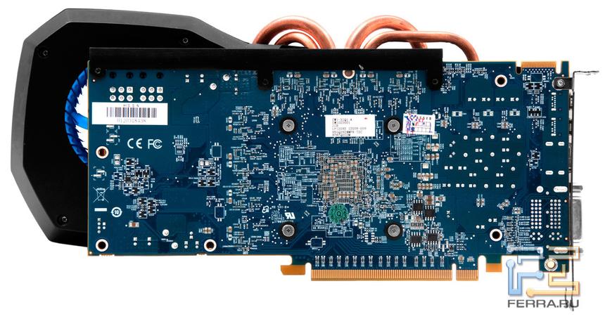 Обратная сторона HIS 7870 IceQ Turbo