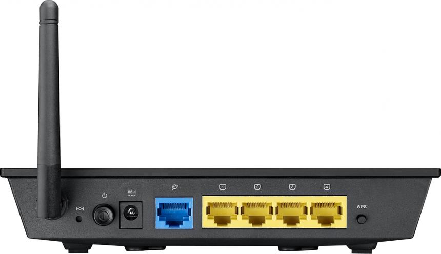 ASUS RT-N12 D1, интерфейсы