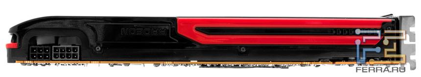 Разъемы питания видеокарты ASUS Radeon HD 7970