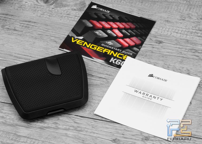 Упаковка клавиатуры Corsair Vengeance K60