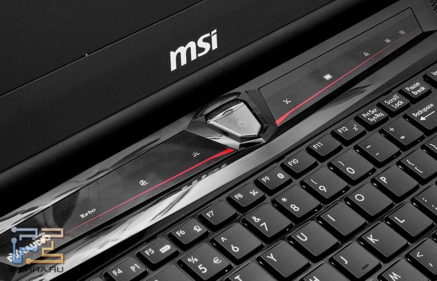 Кнопка включения MSI GT60