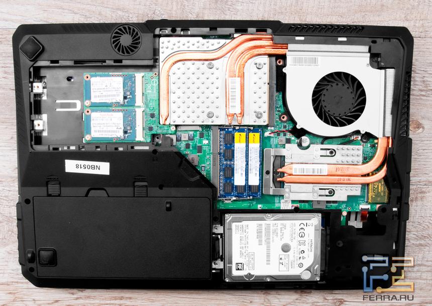 Возможности обновления MSI GT60