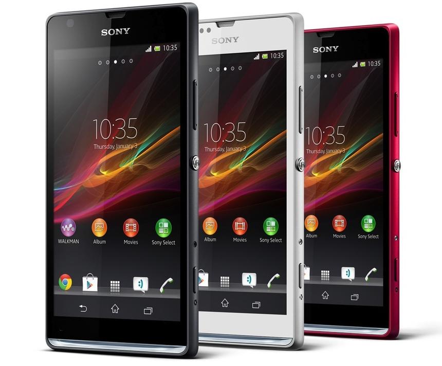 Sony Xperia SP, официальный портрет