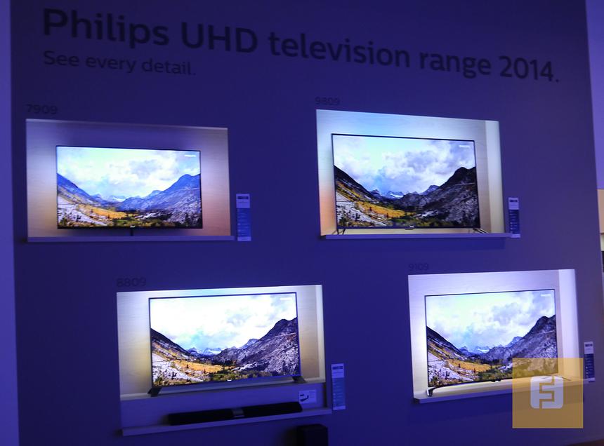 Телевизоры Philips с поддержкой 4K