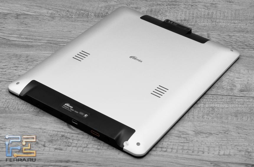 Металлическая задняя крышка планшета Ritmix RMD-1030