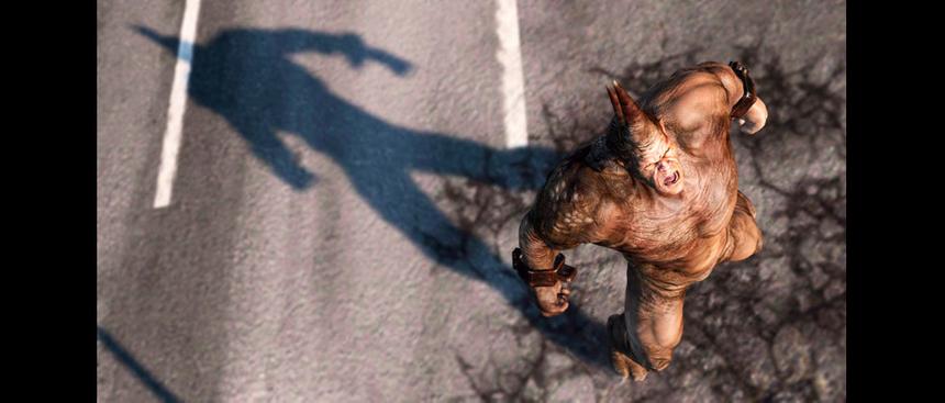 Сверху Носорог не так страшен…