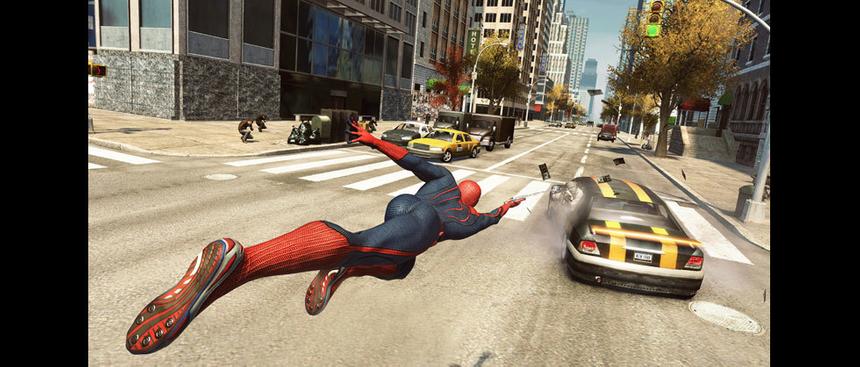 Хороший супергерой и машину догнать может