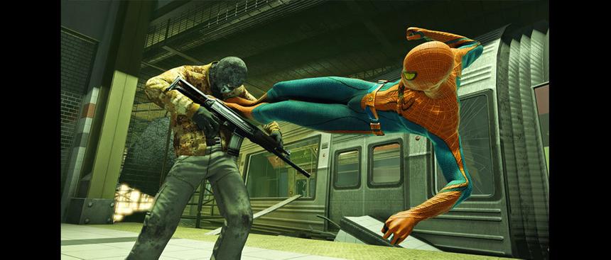 Автомат против пауков бесполезен